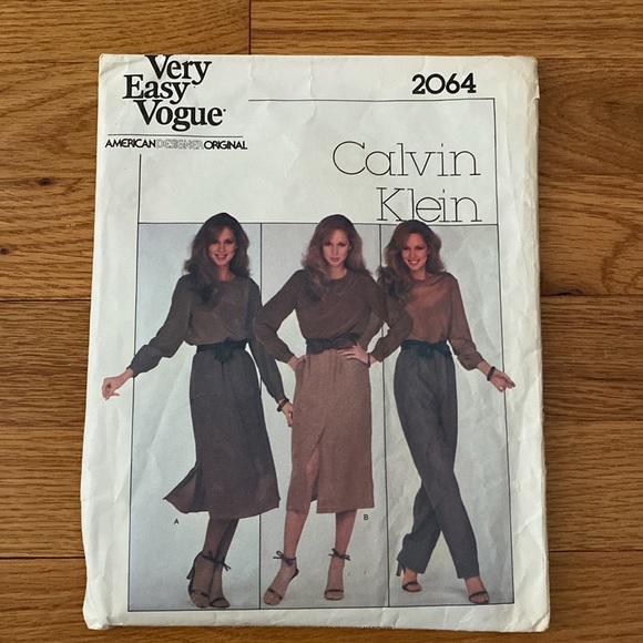 VTG ‘70s Vogue Calvin Klein Patterns Set/2 - Picture 6 of 12